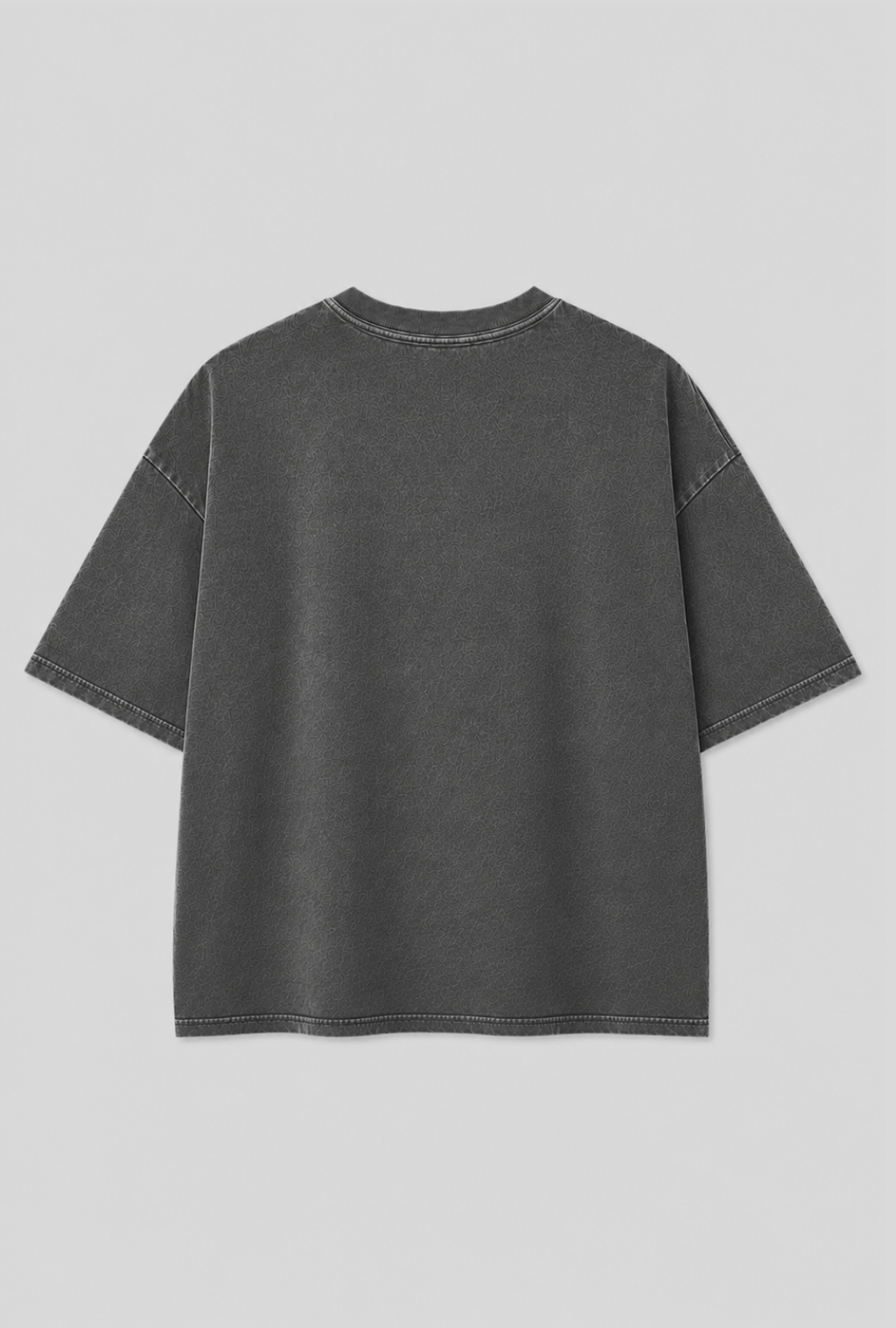 CAMISETA OVERSIZED LISA - CINZA ESTONADO