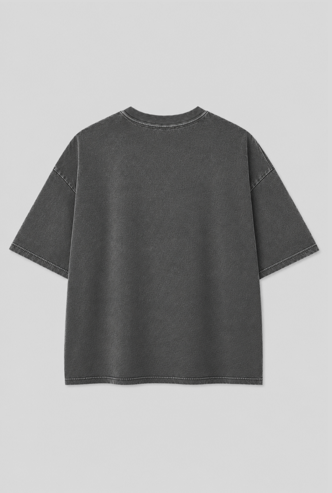 CAMISETA OVERSIZED LISA - CINZA ESTONADO