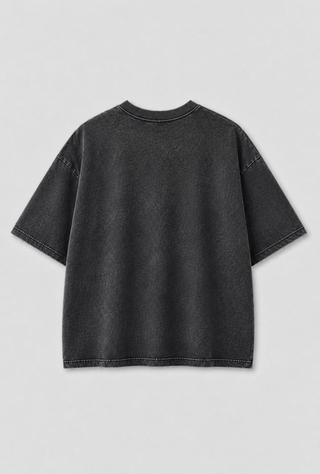 CAMISETA OVERSIZED LISA - PRETO MARMORIZADO