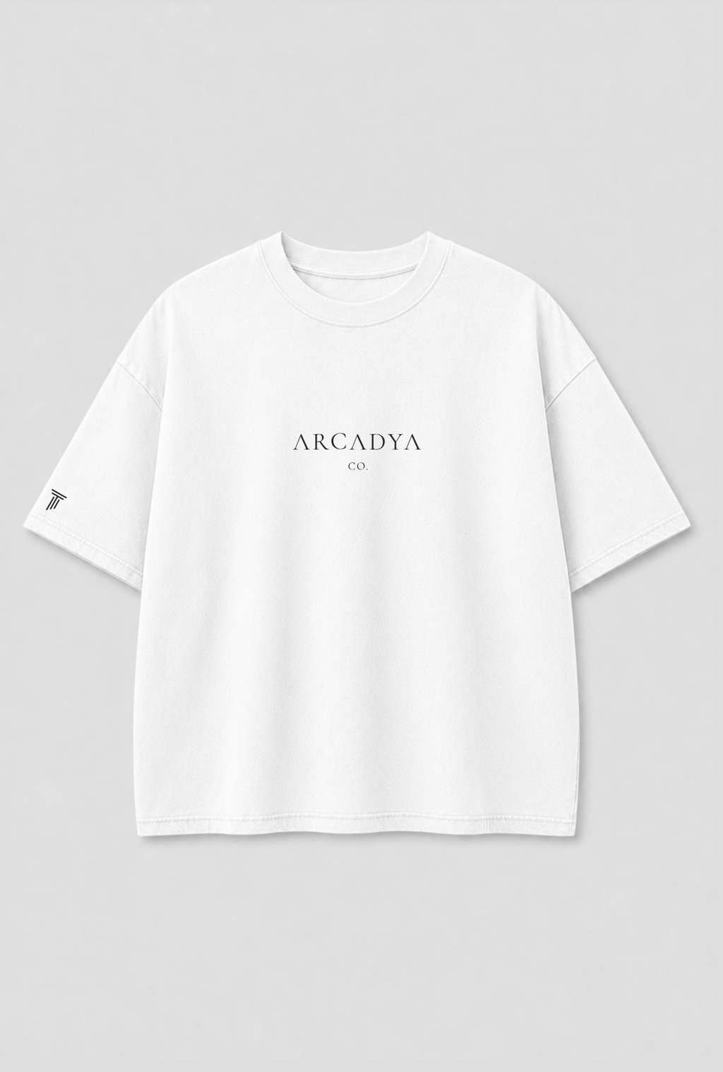 CAMISETA OVERSIZED ARCADYA - BRANCO