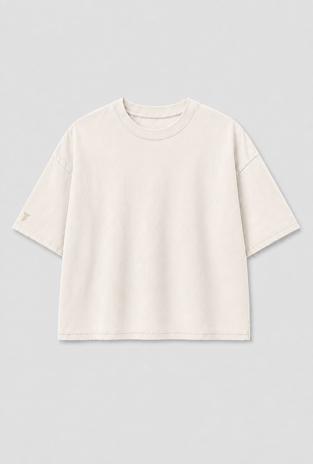 CAMISETA BOXY LISA - OFF WHITE
