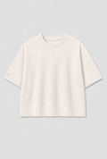 CAMISETA BOXY LISA - OFF WHITE