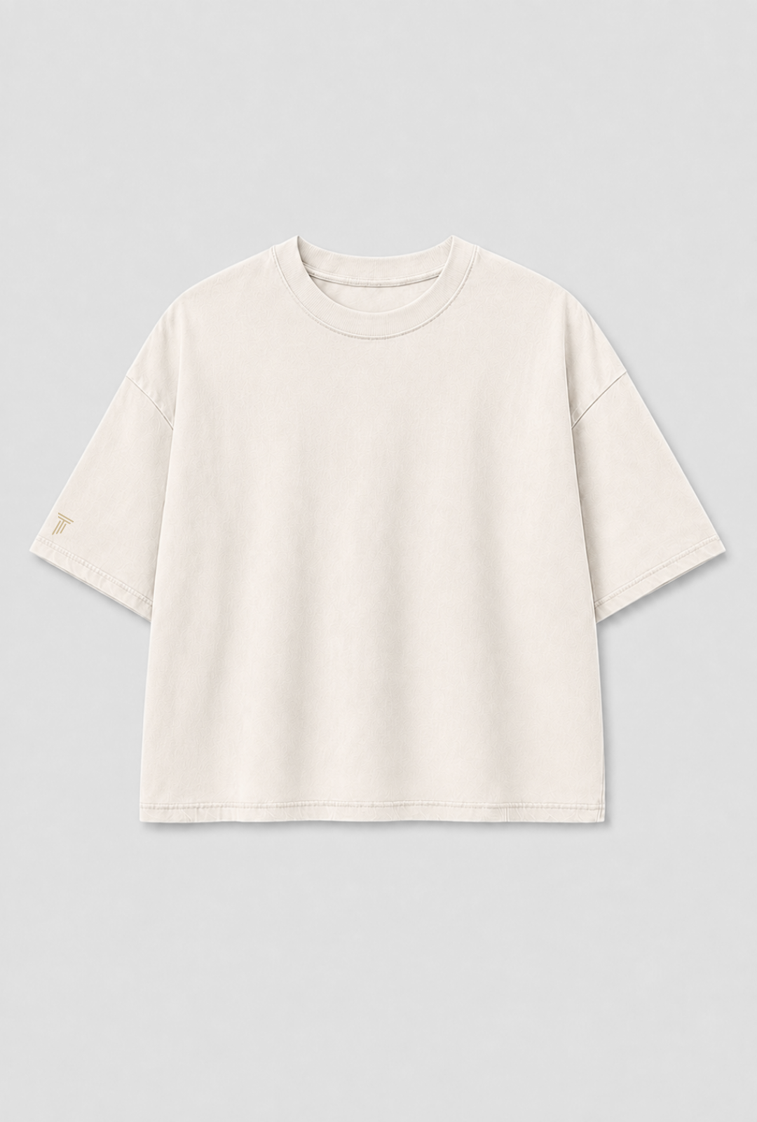 CAMISETA BOXY LISA - OFF WHITE