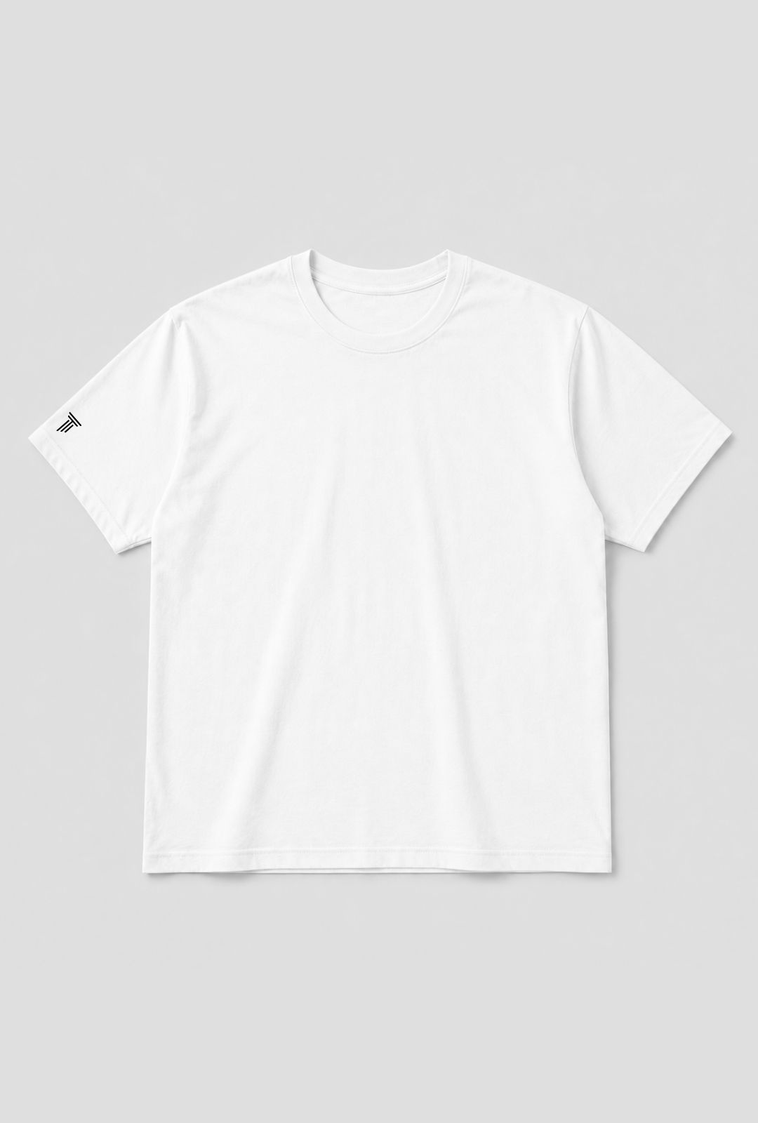 CAMISETA REGULAR LISA - BRANCO