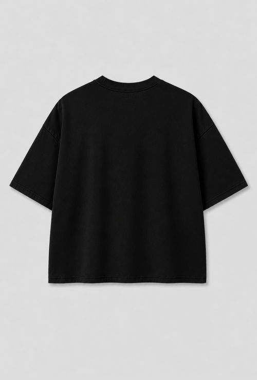 CAMISETA BOXY ARCADYA - PRETO