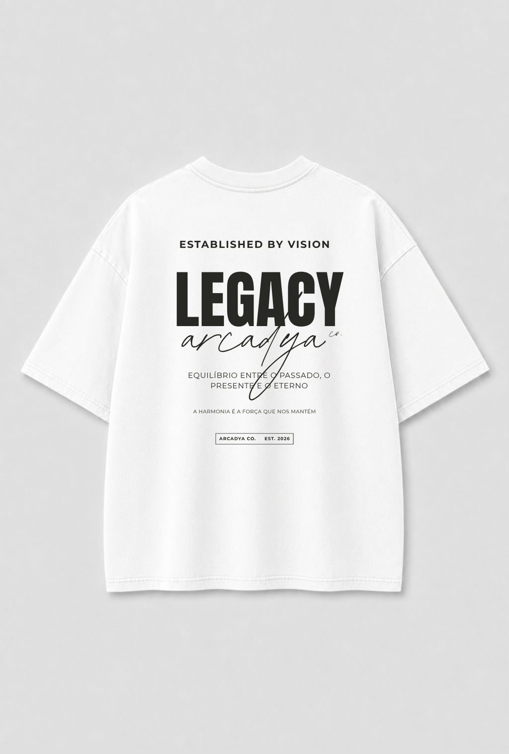 CAMISETA OVERSIZED LEGACY