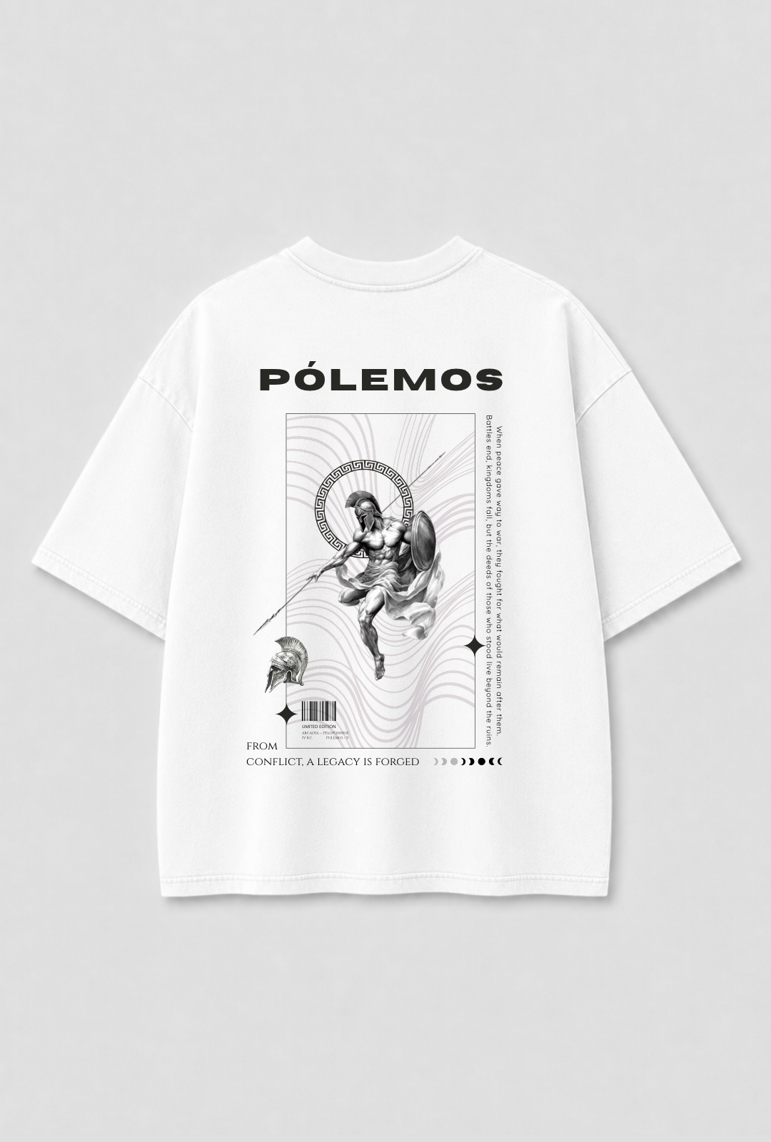 CAMISETA OVERSIZED PÓLEMOS