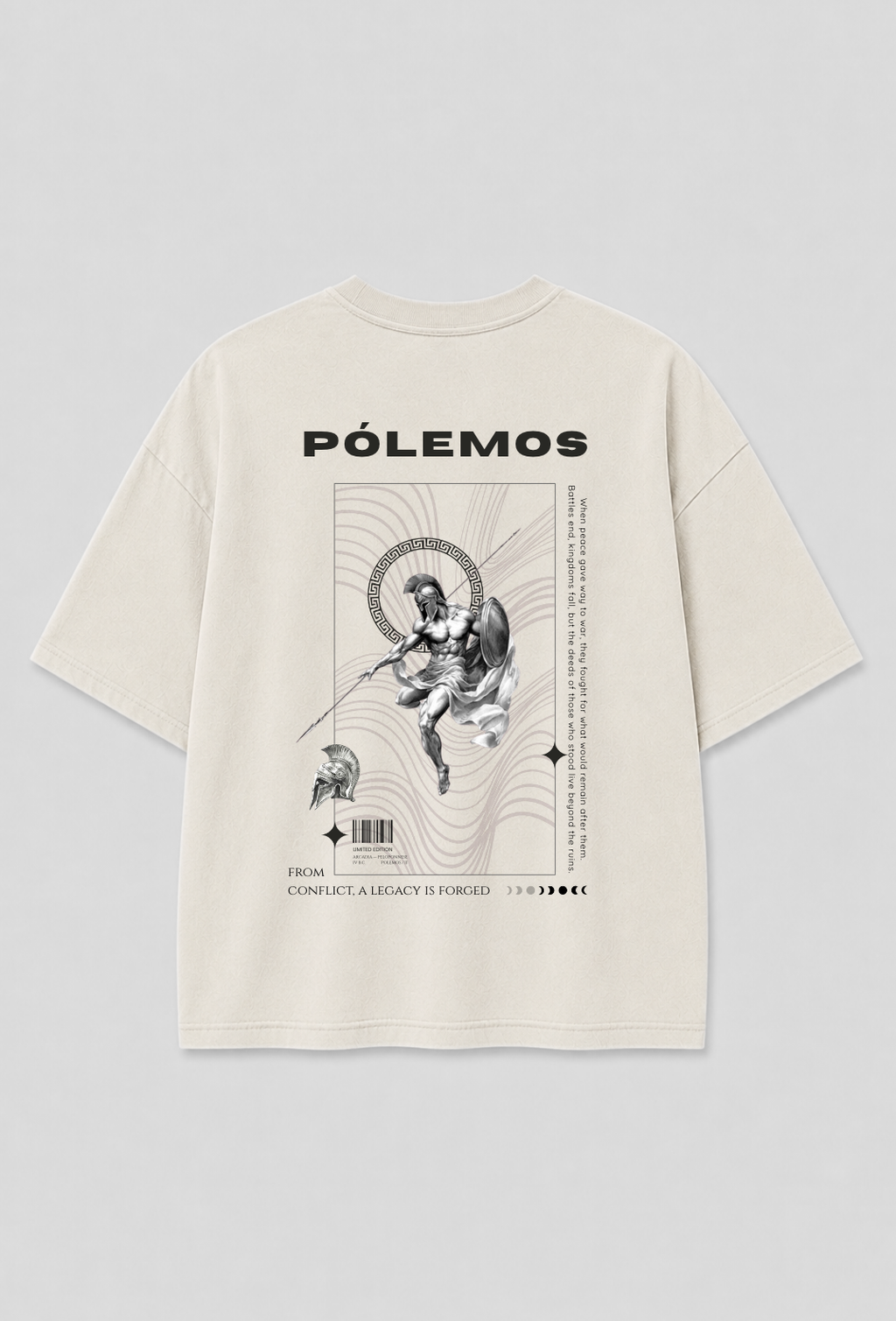 CAMISETA OVERSIZED PÓLEMOS