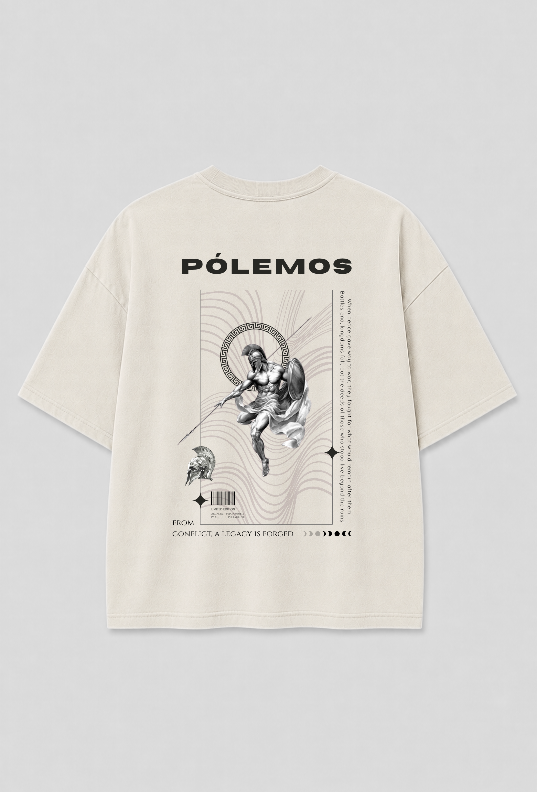 CAMISETA OVERSIZED PÓLEMOS