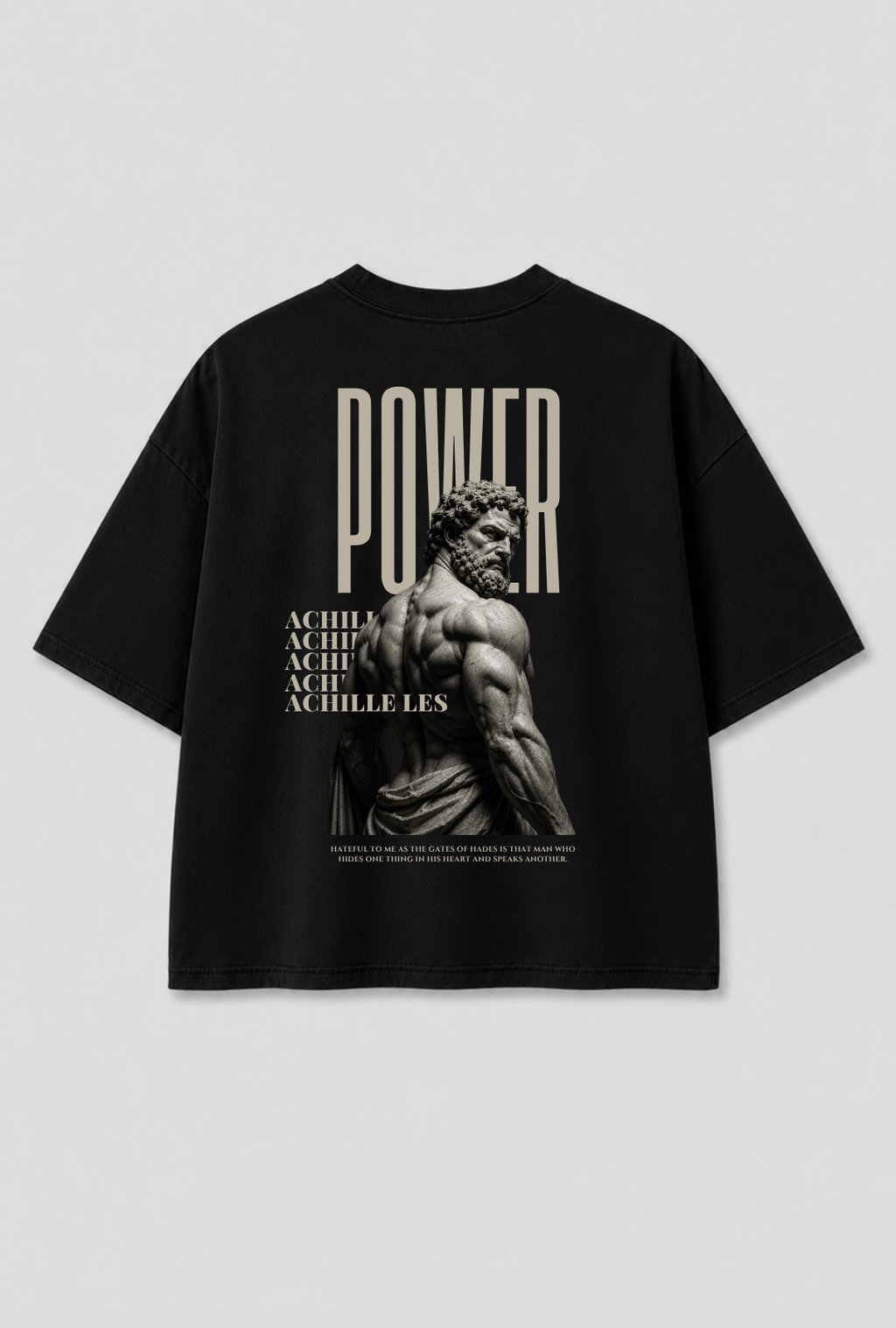CAMISETA BOXY POWER